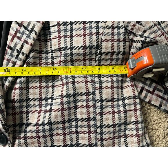 Torrid Plaid Studio Double Knit Blazer - Size 1 (14/16)*** - Picture 7 of 7
